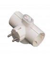 ADAPTADOR TRIPLE T.T. + INTERRUPTOR