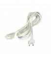 PROLONGADOR CABLE BLANCO 2 X 1 MM - 2 METROS