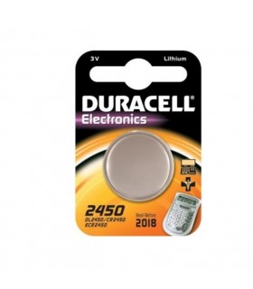 PILA DURACELL ELECTRONICS LITIO CR-2450 3V (1 UND) Pilas