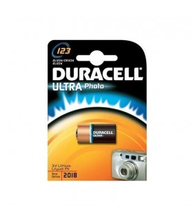 PILA DURACELL ULTRA PHOTO 123 3V (1 UND) Pilas