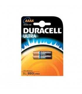 PILA DURACELL ULTRA AAAA 1.5V (2 UND) Pilas