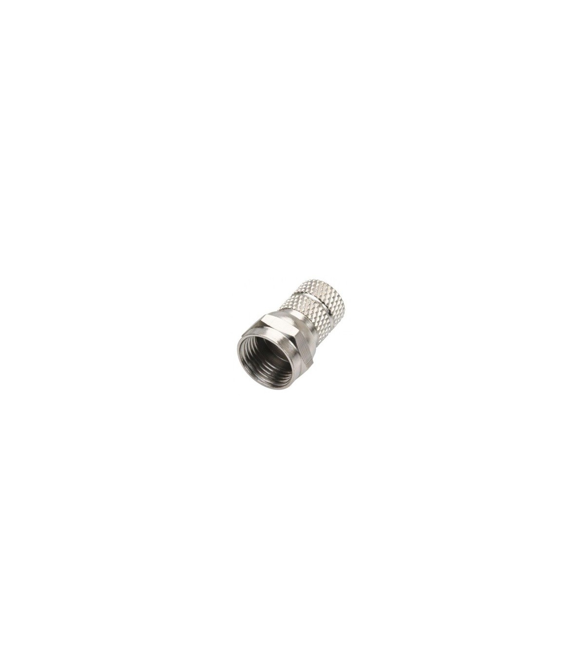CONECTOR F ROSCADO 6.6MM Televisión y telefonía