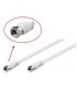 ALARGO TV CONECTOR F (MACHO-MACHO) 2.5 MTS. Materiales de telecomuniciones, telefonía y televisión