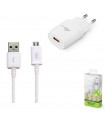 CARGADOR + CABLE MICRO-USB 2.4 A.