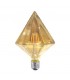 BOMBILLA DIAMANTE LED E27 6W 2700K AMBAR Bombillas led online