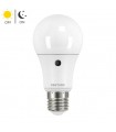 BOMBILLA ESTÁNDAR LED 12W E-27 1100LM 6400K DOBLE SENSOR LUMÍNICO