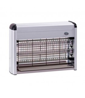 ELIMINADOR DE INSECTOS ELÉCTRICO 2 X 15W ALUMINIO Mata-insectos