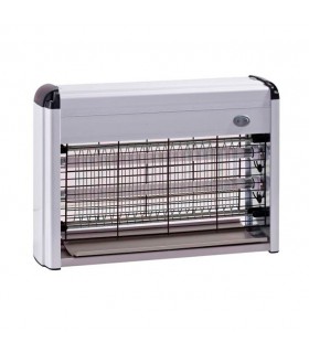 ELIMINADOR DE INSECTOS ELÉCTRICO 2 X 15W ALUMINIO Anti-Insectos