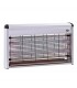 ELIMINADOR DE INSECTOS ELÉCTRICO 2 X 20W ALUMINIO Mata-insectos