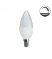 BOMBILLA VELA LED E14 6W 6000K DIMMABLE