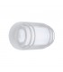 APLIQUE OVAL CON REJILLA IP44 BLANCO Tienda online de iluminación