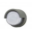 APLIQUE LED REDONDO 12W 4000K GRIS