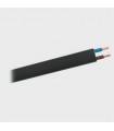 METRO CABLE PLANO NEGRO FERIA 2 X 1.5 MM