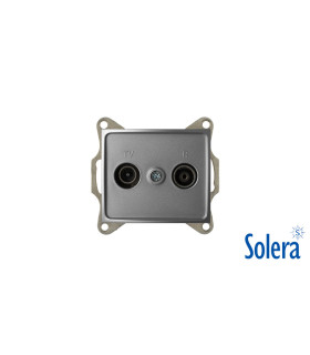 BASE TV FM EUROPA PLATA SOLERA Mecanismos eléctricos