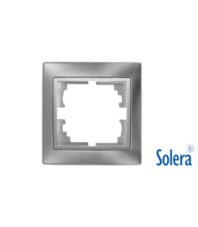 MARCO 1 ELEMENTO PLATA EUROPA SOLERA Mecanismos eléctricos