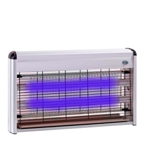 ELIMINADOR INSECTOS 2 X 2W ALUMINIO LED Mata-insectos