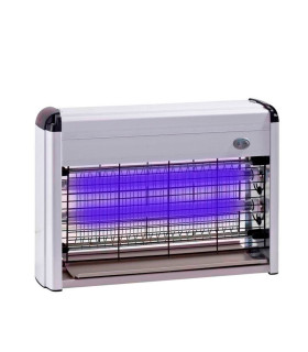 ELIMINADOR INSECTOS 2 X 1.5W ALUMINIO LED Mata-insectos