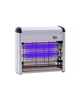 ELIMINADOR INSECTOS 2 X 1W ALUMINIO LED Mata-insectos