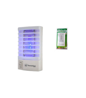 LUZ NOCHE LED ANTIMOSQUITOS 1W Mata-insectos