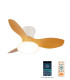 VENTILADOR TECHO TULIP MADERA + MANDO + APP Ventilación