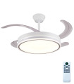 VENTILADOR TECHO DIANA-L BLANCO + MANDO Ventilación