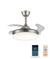 VENTILADOR TECHO ISABELLA-S CROMO + MANDO + APP Ventilación