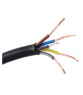 CABLE MANGUERA NEGRA FLEXIBLE 3x1.5 - Tecnitron - Tienda Online