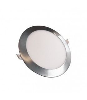 DOWNLIGHT LED EMPOTRABLE REDONDO 12W 960LM 6000K NIQUEL-SATIN Tienda online de iluminación