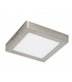 DOWNLIGHT LED SUPERFICIE CUADRADO 24W 2000LM 6000K NIQUEL-SATIN