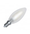 BOMBILLA VELA LED FILAMENTO 4W E14 420LM 4200K