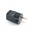 CLAVIJA T.T. 16 AMP. NEGRA SOLERA